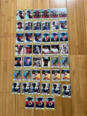 1991 Post Cereal Baseball Cards Lot of 45 Ken Griffey Jr Nolan Ryan Barry Bonds
